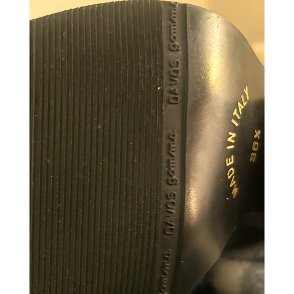 SIMARD (Davos Gomma) size 6.5 near NEW luxury square toed Italian leather boots - Picture 14 of 14